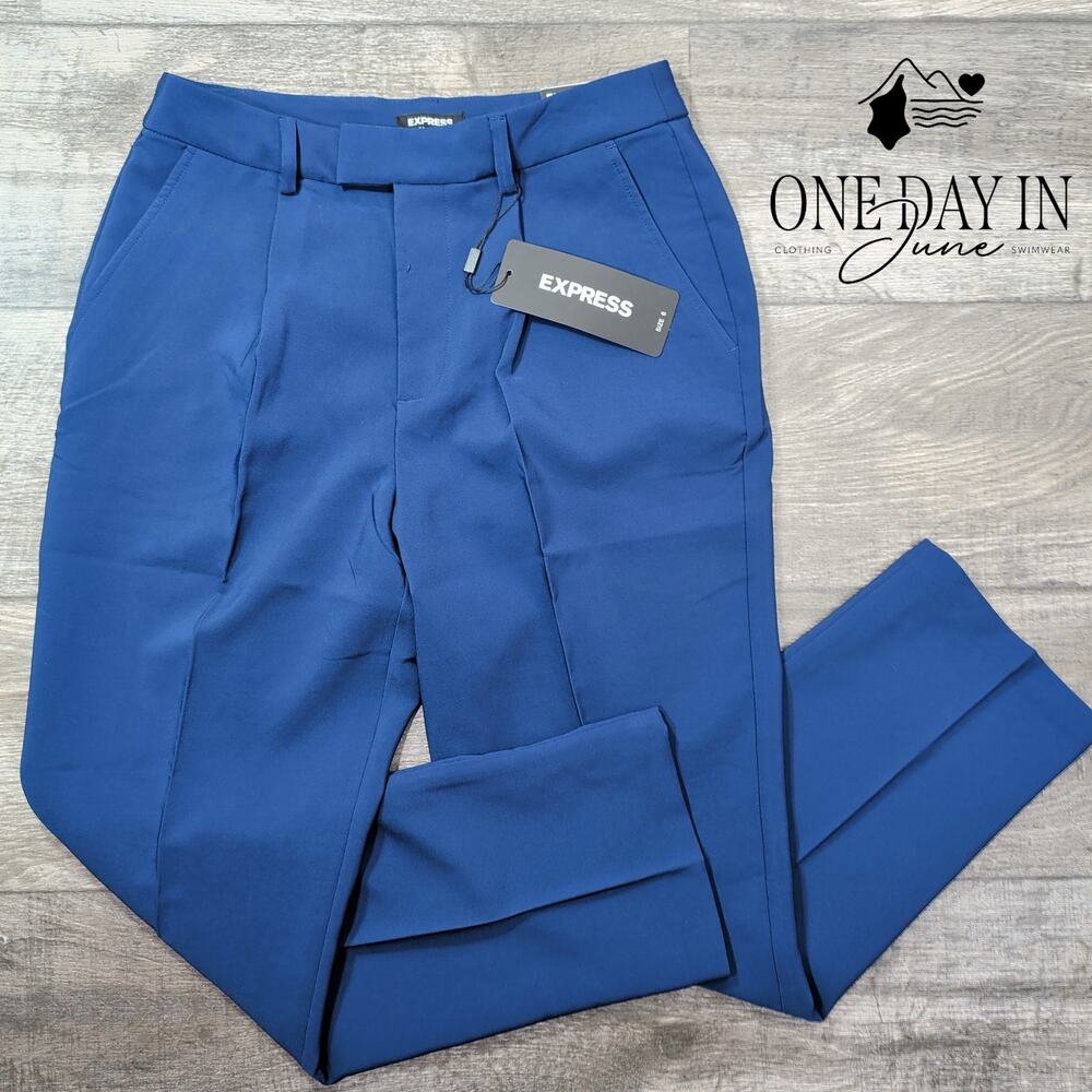 Express Podcaster High Waist Straight Pants Size 6